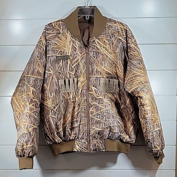 Columbia Other - Vtg Columbia Camo Hunting Puffer Men's Jacket like new Shadow Grass